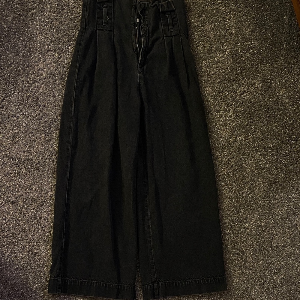 BDG Black Wide Leg Flare Jeans